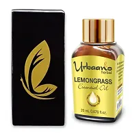 UBRAANO HERBAL Lemongrass Essential Oil For face, Skin, Hair, Aroma  Theraputic Grade (100% Undiluted - No Additive in Attractive Gift Pack) - 20 ml-thumb4