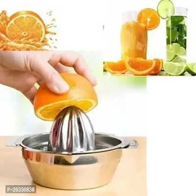 ERcial? Stainless Steel Citrus Squeezer Stainless Steel Hand Juicer For Orange  Lemon