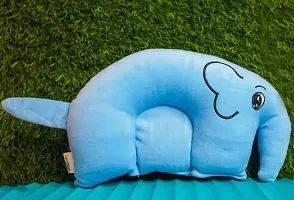 ERcial? Rai Mustard Seeds Pillow, Elephant Shaping Baby Pillow,Neck Support Pillow Gifting (Sky-Blue)-thumb4