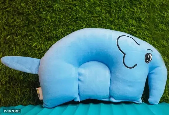 ERcial? Rai Mustard Seeds Pillow, Elephant Shaping Baby Pillow,Neck Support Pillow Gifting (Sky-Blue)-thumb5