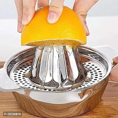 ERcial Stainless Steel Lemon Juicer/Mousambi Juicer (Pack of 1) 270 ml-thumb5