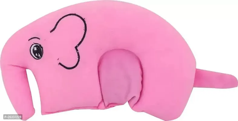 ERcial? Rai Mustard Seeds Pillow, Elephant Shaping Baby Pillow,Neck Support Pillow Gifting (Pink) 0-12 Months-thumb5
