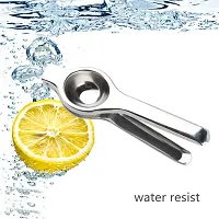 ERcial? Pure Stainless Steel Lemon Squeezer for kitchen (Silver)-thumb4