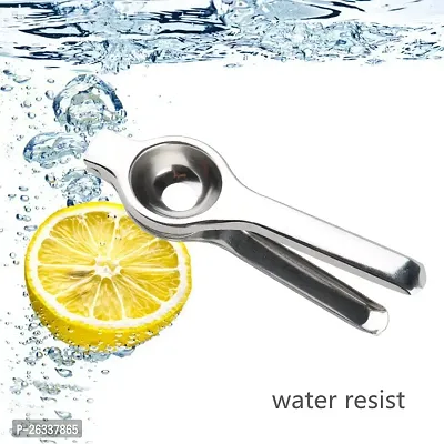 ERcial? Pure Stainless Steel Lemon Squeezer for kitchen (Silver)-thumb5