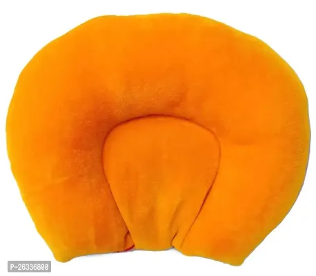 ERcial? Mustard Seeds (Rai) Pillow Cotton,Baby Head U-Shaping Takiya Detachable Mustard/Rai Seed Pouch for Easy Washing Feeding  Nursing Baby Neck Pillow (0-9 Months) (Pack of 1) (Yellow)-thumb2