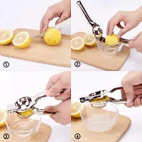 ERcial? Pure Stainless Steel Lemon Squeezer for kitchen (Silver)-thumb2