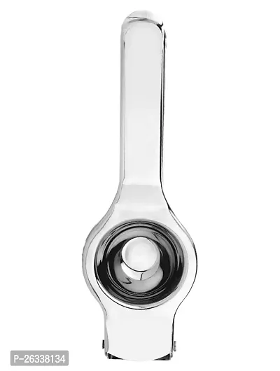 ERcial? Pure Stainless Steel Lemon Squeezer for kitchen (Silver)-thumb2