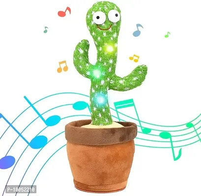 Dancing Cactus Toy,Singing Cactus Toy,Talking, Record  Repeating What You say,Cactus Electronic Toy with Lighting,TikTok Cactus Plush Toy for Babies Interaction  Home Decor,Toy for Child-thumb0