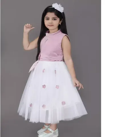 Stylish Net Frocks For Girl