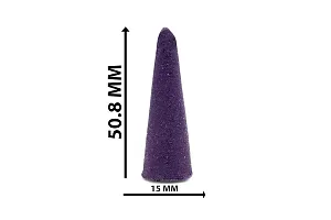 Sogra Series Premium Lavender Dhoop Cones For Pooja, Charcoal Free And Low Smoke, Natural Fragrance, Pack Of 1, 150 Gms-thumb1