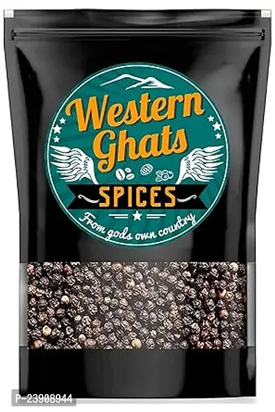 Western Ghats-Kerala Organic Exotic Spices (Black Pepper (Kali Mirch,Karu Milagu), 100Gm