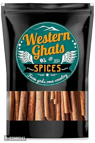 Western Ghats-Kerala Organic Exotic Spices (Cinnamon (Dalchini, Pattai), 100Gm