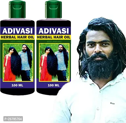 Neelambari Adivasi Ayurvedic Hair Growth Oil Hair Hair Oil(200 Ml) Pack of 2-thumb0