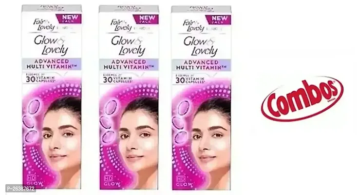Fair  Lovely, is a daily moisturiser face cream pack of 3 25g each