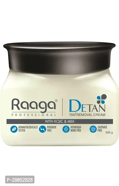 Professional Raaga Detan Cream Tan Removal Cream with Kojic and Milk-thumb0