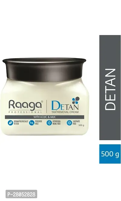 Professional Raaga Detan Cream Tan Removal Cream with Kojic and Milk-thumb2