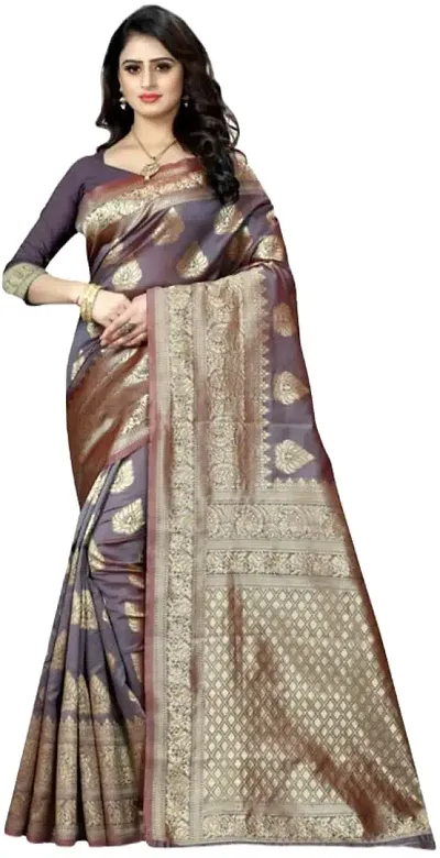 Elegant Light Organza Saree with Blouse piece