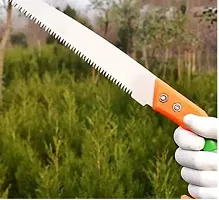 PERFECT Garden Pruning Saw | Cutter Steel Hand Saw | Tool For Cutting Sawing | Folding Hand-Powered | Tree Branch Cutter | Camping Saw Cutting Wood | High Carbon Steel | Tree Pruning Saw Cutter(270 mm-thumb2