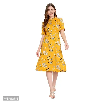 Stylish Crepe Dress For Women