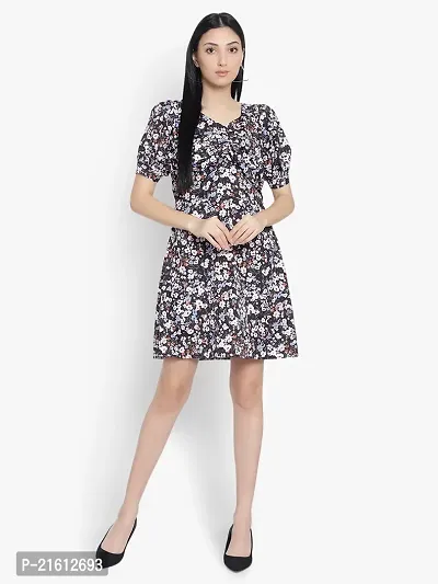 Stylish Crepe Dress For Women