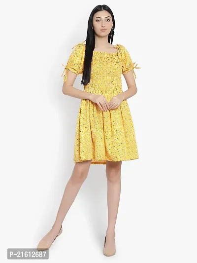 Stylish Crepe Dress For Women