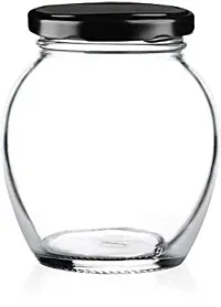 350 ml Glass Cookie Jarnbsp;nbsp;(Pack of 12, White)-thumb1