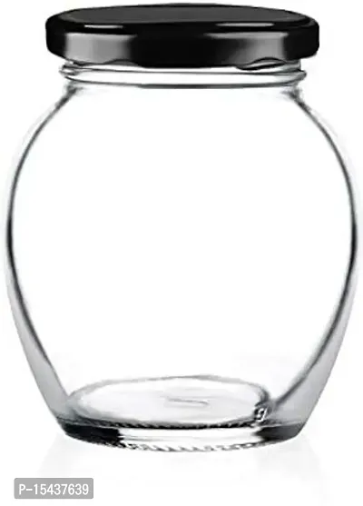 350 ml Glass Cookie Jarnbsp;nbsp;(Pack of 12, White)-thumb2