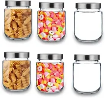 nbsp;500 Glass Cereal Dispensernbsp;nbsp;(Pack of 6, Multicolor)-thumb4