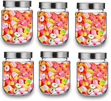 nbsp;500 Glass Cereal Dispensernbsp;nbsp;(Pack of 6, Multicolor)-thumb1