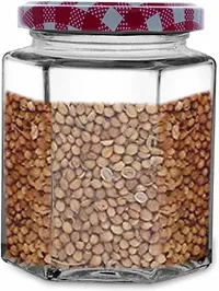 Glass Jars - 250 Glass Pickle Jarnbsp;nbsp;(Pack of 6, Red, White)-thumb3