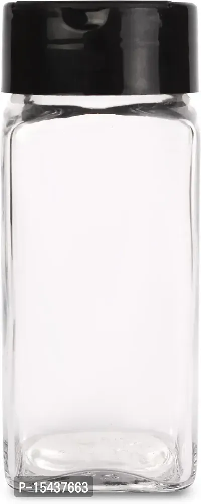 120 ml Glass Grocery Containernbsp;nbsp;(Pack of 6, White)