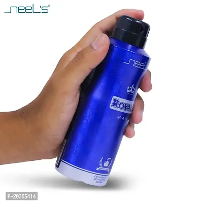 neel's Unisex Deodorant Perfumed Body Spray Long Lasting Classic Fragrance Deo, Premium Body Spray, Perfect For Everyday Use (Combo Pack Of Royal and Red Extreme) 200 ml Each-thumb3