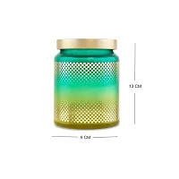 Croco Jar Premium Color Coated  Printed Design Round Shape Container770 Ml 2 Pcs-thumb1