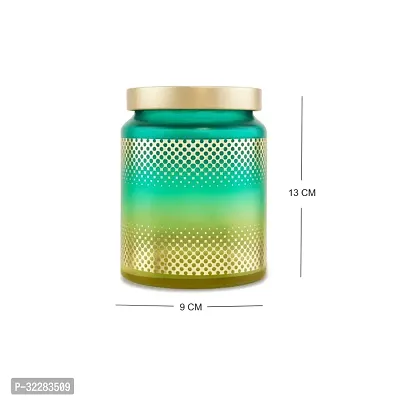 Croco Jar Premium Color Coated  Printed Design Round Shape Container770 Ml 2 Pcs-thumb2