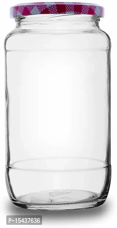 1000 Glass Cereal Dispensernbsp;nbsp;(Pack of 12, Clear)-thumb2