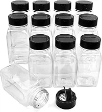 120 ml Glass Grocery Containernbsp;nbsp;(Pack of 6, Clear)-thumb3