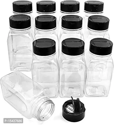 120 ml Glass Grocery Containernbsp;nbsp;(Pack of 6, Clear)-thumb4