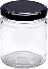 Kitchen Pickles Storage Jar - 200 Glass Grocery Containernbsp;nbsp;(Pack of 16, White)-thumb3