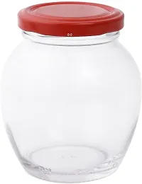 Glass Jars - 335 Glass Cookie Jarnbsp;nbsp;(Pack of 6, Purple)-thumb1