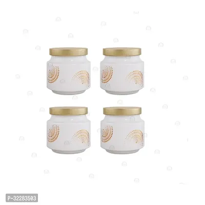 Croco Jar Premium Color Coated  Printed Design Round Shape Container600 Ml Hv Pro up 2 Pcs-thumb4