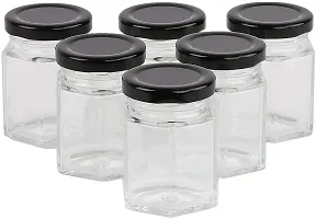 250 Glass Pickle Jarnbsp;nbsp;(Pack of 6, Black)-thumb2