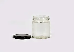 200 ml glass Grocery container jar set of-12(200 ml- 12 pcs) - 200 ml Glass Grocery Containernbsp;nbsp;(Pack of 12, Clear)-thumb3