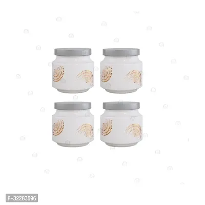 Croco Jar Premium Color Coated  Printed Design Round Shape Container600 Ml Hv Pro up 2 Pcs-thumb4