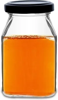 Glass Jars - 250 Glass Honey Jarnbsp;nbsp;(Pack of 6, Black)-thumb3