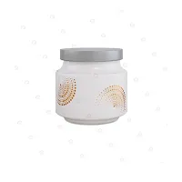 Croco Jar Premium Color Coated  Printed Design Round Shape Container600 Ml Hv Pro up 2 Pcs-thumb2