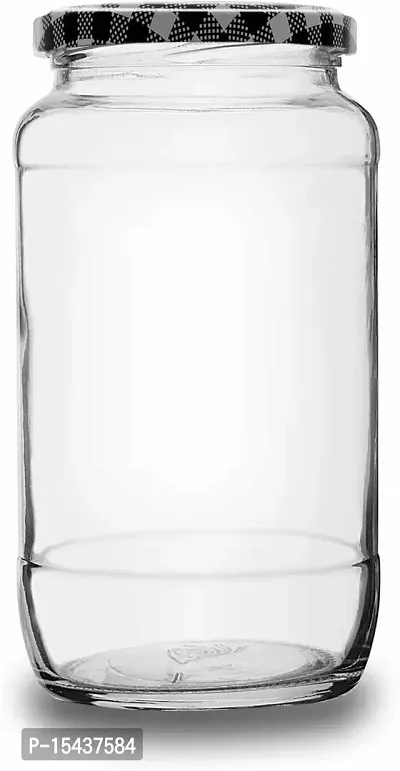 1000 Glass Cereal Dispensernbsp;nbsp;(Pack of 4, Clear)-thumb2