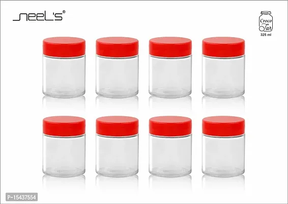 200 Glass Grocery Containernbsp;nbsp;(Pack of 6, Red)