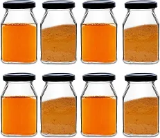 Glass Jars - 250 Glass Honey Jarnbsp;nbsp;(Pack of 6, Black)-thumb4