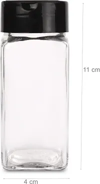 120 ml Glass Grocery Containernbsp;nbsp;(Pack of 6, White)-thumb3