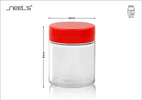 Glass Jars - 200 Glass Grocery Containernbsp;nbsp;(Pack of 12, Red)-thumb3